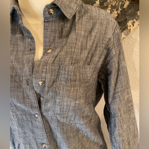 The North Face Black Chambray Dress, Relaxed Fit XSmall - Picture 12 of 12